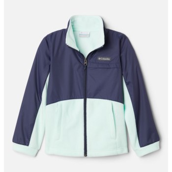 Columbia Jakne Za Djevojčice - Benton Springs III Overlay Fleece Tamnoplave | JDSV-49012